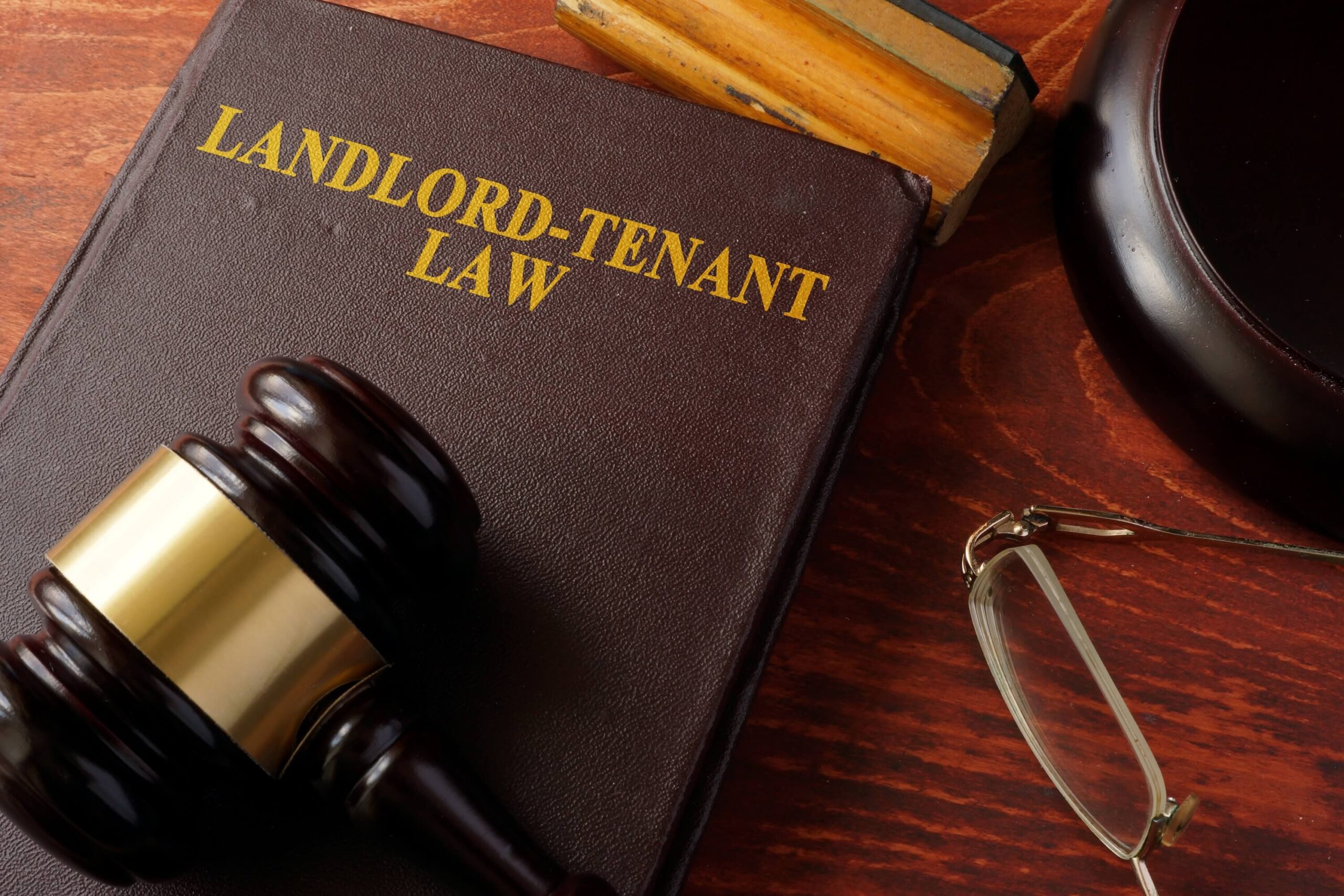 Book titled Tenant Law and Gavel